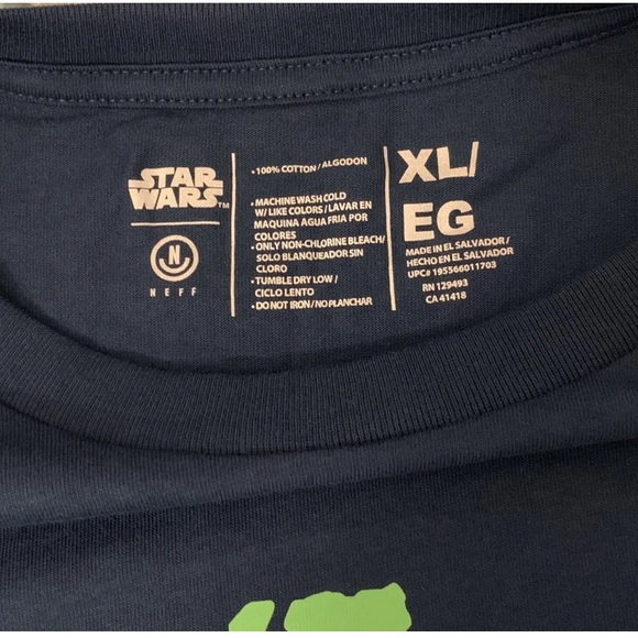 NWT Men’s Neff The Mandalorian L/S T (XL) - Picture 4 of 6